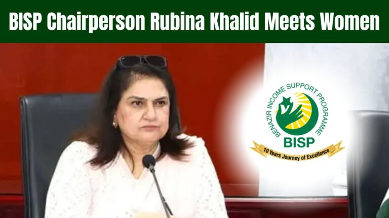 BISP Chairperson Rubina Khalid Meets Women in Swat, Announces Relief and New Facilities 2025