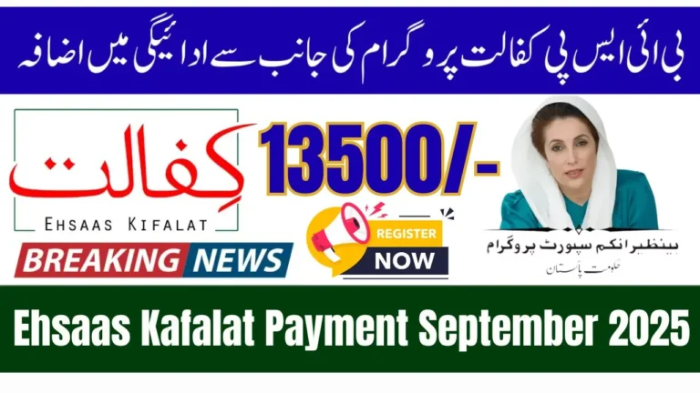 Ehsaas Kafalat Payment 2025 Check CNIC – Step-by-Step Guide for Families