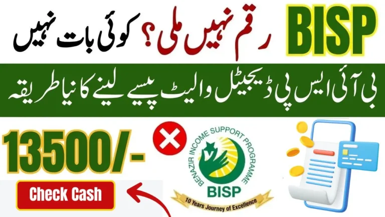 BISP 8171 Digital Wallet Launched for 10 Million Families in Pakistan 2025