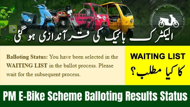PM E-Bike Scheme 2025 Balloting Results Status | PAVE Winners List & Waiting List Updates